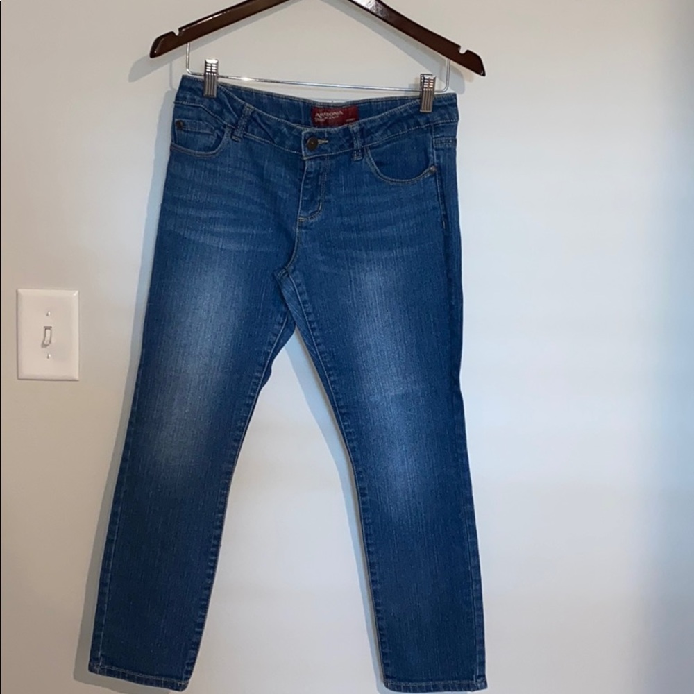 Arizona girls jeans size 12 1/2 plus skinny